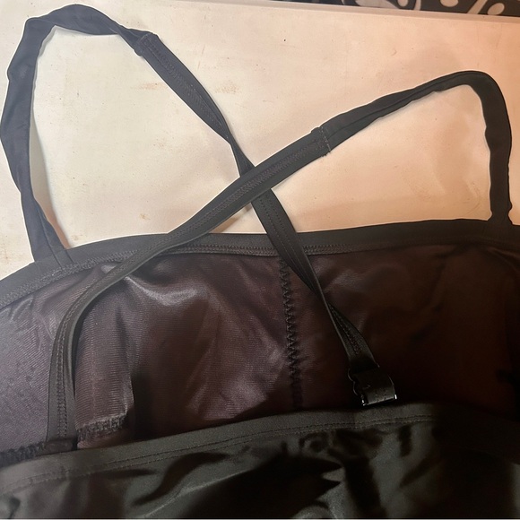 Cacique Elegant Black Tankini top only Swimsuit - Picture 3 of 6